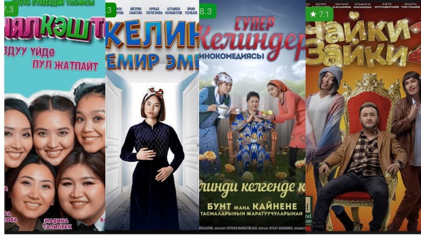 АЙЫМДАР ҮЧҮН ТАСМАЛАРДЫН ТОПТОМУ❤️‍🔥